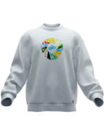 16 Türk Hanedanlığı Tasarımlı Unisex Rahat Kalıp Sweatshirt - Görsel 4