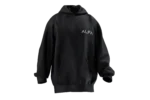 Alfa Tasarımlı Unisex Rahat Kalıp Hoodie - Görsel 6