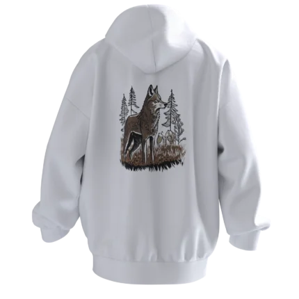 Alfa Tasarımlı Unisex Rahat Kalıp Hoodie