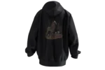 Alfa Tasarımlı Unisex Rahat Kalıp Hoodie - Görsel 4