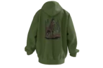 Alfa Tasarımlı Unisex Rahat Kalıp Hoodie - Görsel 7