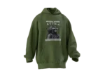 Tanrının Kırbacı Attila Tasarımlı Unisex Rahat Kalıp Hoodie - Görsel 4