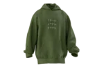 Bağatır Tasarımlı Unisex Rahat Kalıp Hoodie - Görsel 9
