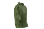 Bağatır Tasarımlı Unisex Rahat Kalıp Hoodie - Görsel 8