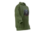 Kurt v1 Tasarımlı Unisex Rahat Kalıp Hoodie - Görsel 8