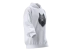 Bozkurt v2 Tasarımlı Unisex Rahat Kalıp Hoodie - Görsel 2