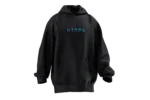 Bürküt Tasarımlı Unisex Rahat Kalıp Hoodie - Görsel 6