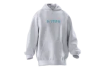 Bürküt Tasarımlı Unisex Rahat Kalıp Hoodie - Görsel 3