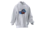Doğu Türkistan Tasarımlı Unisex Rahat Kalıp Hoodie