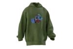 Doğu Türkistan Tasarımlı Unisex Rahat Kalıp Hoodie - Görsel 7