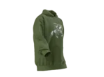 Dede Korkut Tasarımlı Unisex Rahat Kalıp Hoodie - Görsel 5