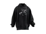 Dede Korkut Tasarımlı Unisex Rahat Kalıp Hoodie - Görsel 7