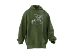 Dede Korkut Tasarımlı Unisex Rahat Kalıp Hoodie - Görsel 4