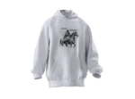 Dede Korkut Tasarımlı Unisex Rahat Kalıp Hoodie