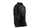 Kam Davulu Tasarımlı Unisex Rahat Kalıp Hoodie - Görsel 8
