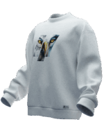 Kurt & Kartal Tasarımlı Unisex Rahat Kalıp Sweatshirt - Görsel 5