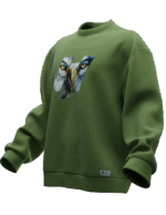Kurt & Kartal Tasarımlı Unisex Rahat Kalıp Sweatshirt - Görsel 8