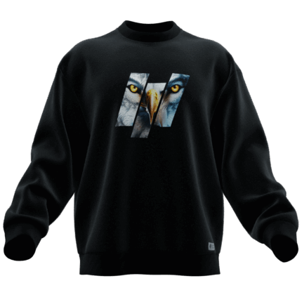 Kurt & Kartal Tasarımlı Unisex Rahat Kalıp Sweatshirt