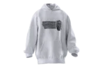 Kültegin Tasarımlı Unisex Rahat Kalıp Hoodie