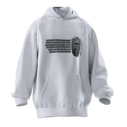 Kültegin Tasarımlı Unisex Rahat Kalıp Hoodie