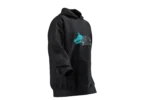 Kurt Gölgesi Tasarımlı Unisex Rahat Kalıp Hoodie - Görsel 5