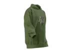 Pençe Kurt Tasarımlı Unisex Rahat Kalıp Hoodie - Görsel 8