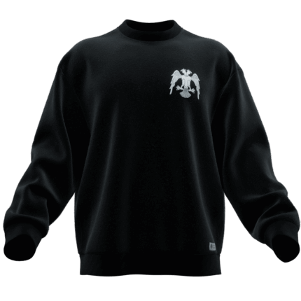 Selçuklu Kartalı Tasarımlı Unisex Rahat Kalıp Sweatshirt