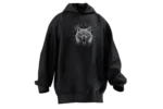 Börü Tasarımlı Unisex Rahat Kalıp Hoodie