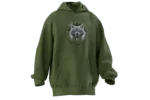 Börü Tasarımlı Unisex Rahat Kalıp Hoodie - Görsel 7