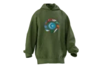 Turan Tasarımlı Unisex Rahat Kalıp Hoodie - Görsel 7