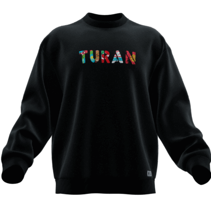 Turanv2 Tasarımlı Unisex Rahat Kalıp Sweatshirt
