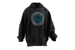 Oğuzhan Mührü & 24 Oğuz Boyu Tasarımlı Unisex Rahat Kalıp Hoodie - Görsel 4