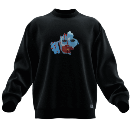 Doğu Türkistan Tasarımlı Unisex Rahat Kalıp Sweatshirt
