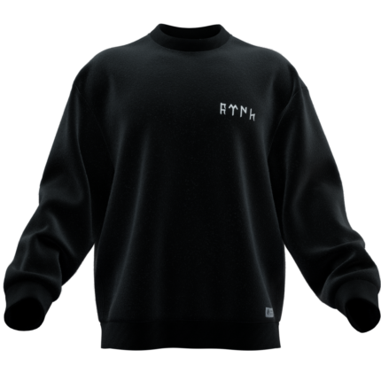 Göktürkçe Türk Tasarımlı Unisex Rahat Kalıp Sweatshirt
