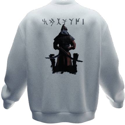 Bağatır Tasarımlı Unisex Rahat Kalıp Sweatshirt