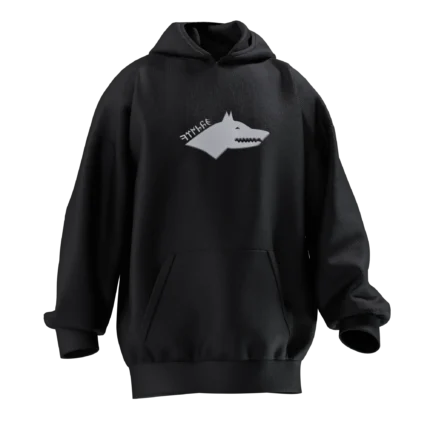 Göktürk v1 Tasarımlı Unisex Rahat Kalıp Hoodie