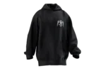 Selçuklu Kartalı Tasarımlı Unisex Rahat Kalıp Hoodie - Görsel 4