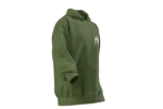 Selçuklu Kartalı Tasarımlı Unisex Rahat Kalıp Hoodie - Görsel 2