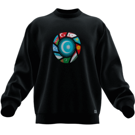 Turan Tasarımlı Unisex Rahat Kalıp Sweatshirt