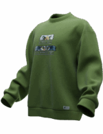 Bütküt & Kökbörü Tasarımlı Unisex Rahat Kalıp Sweatshirt - Görsel 8