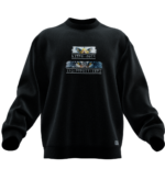 Bütküt & Kökbörü Tasarımlı Unisex Rahat Kalıp Sweatshirt