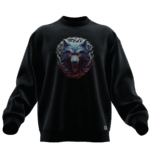 Bozkurt v1 Tasarımlı Unisex Rahat Kalıp Sweatshirt