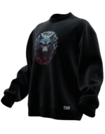 Bozkurt v1 Tasarımlı Unisex Rahat Kalıp Sweatshirt - Görsel 2