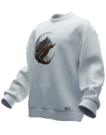 Bzokurt v3 Tasarımlı Unisex Rahat Kalıp Sweatshirt - Görsel 2