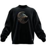 Bzokurt v3 Tasarımlı Unisex Rahat Kalıp Sweatshirt - Görsel 4