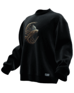 Bzokurt v3 Tasarımlı Unisex Rahat Kalıp Sweatshirt - Görsel 5
