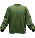 Bütküt Tasarımlı Unisex Rahat Kalıp Sweatshirt - Görsel 9