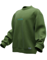 Bütküt Tasarımlı Unisex Rahat Kalıp Sweatshirt - Görsel 8