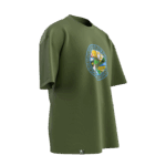 16 Türk Hanedanlığı ve 24 Türk Boyu Tasarımlı Unisex Oversize Pamuklu T-shirt - Görsel 5
