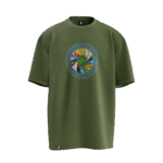16 Türk Hanedanlığı ve 24 Türk Boyu Tasarımlı Unisex Oversize Pamuklu T-shirt - Görsel 6